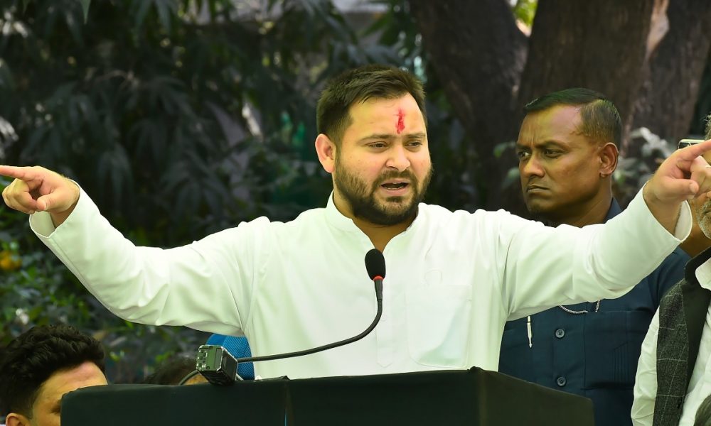 Why Has Bulldozer Not Demolished Unemployment, Poverty?: Tejashwi Yadav ...