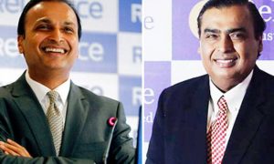 Anil Ambani and Mukesh Ambani