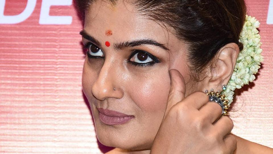 Raveena Tandon in Satin Blue Long Dress is The Definition of Simplicity And  Grace- PICS â€“ Latest News Headlines l Politics, Cricket, Finance,  Technology, Celebrity, Business & Gadgets