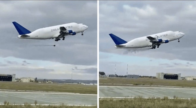 Viral Video: Landing Wheel Falls Off Boeing Aircraft Soon After Take ...