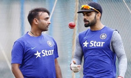 Amit Mishra vs Virat Kohli